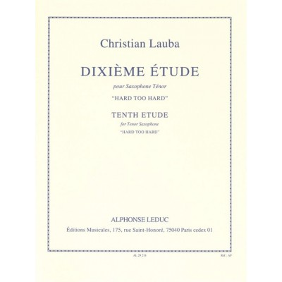 Etude N010