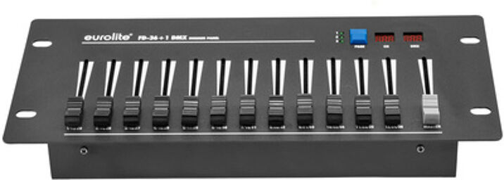 FD-36+1 DMX Dimmer Panel matt black