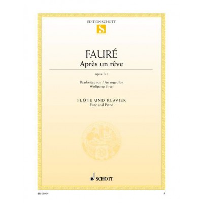 Fauré - Après Un Rêve Op. 7/1 - Flute et Piano