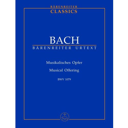 Bach J.S - Offrande Musicale BWV 1079 - Conducteur Poche