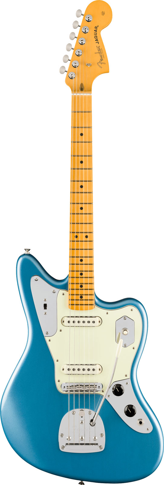 American Professional Classic Jaguar MN Faded Lake Placid Blue