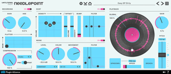 Unfiltered Audio Needlepoint