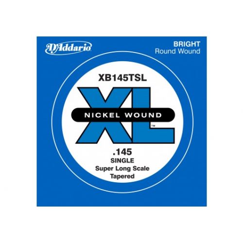 XB145T Nickel Wound Single String Super Long Scale 145 Tapered
