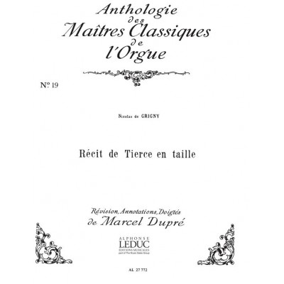 Recit De Tierce En Taille