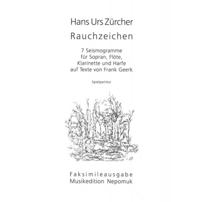 Zurcher Hans Urs - Rauchzeichen - Soprano, Flute, Clarinet, H