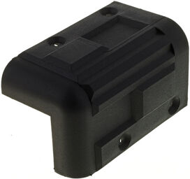 4071 Cabinet Corner plastic Noir