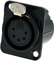 MK5F2C-BG 5pin XLR black