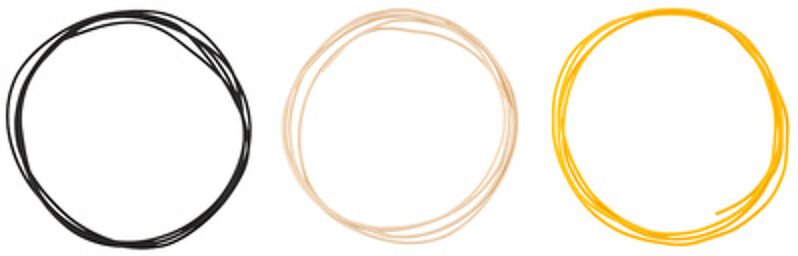 Cloth Wire 1,5m Noir