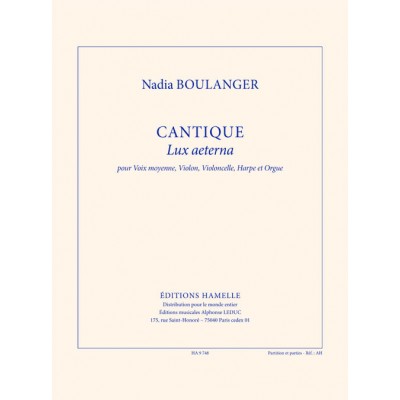 Cantique (Lux Aeterna)
