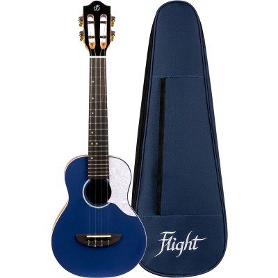 Iris Concert Ukulele - Dark Blue - Version anglaise