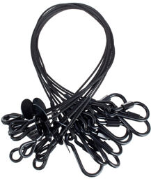 Safety Set 3mm/60cm Bk 10pcs.