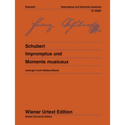Schubert - Impromptus And Moments Musicaux - Piano