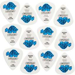 Plectrums Tortex Wedge 1,00 bleu