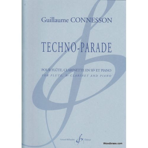 Esson Guillaume - Techno-Parade - Flute, Clarinette Et Piano