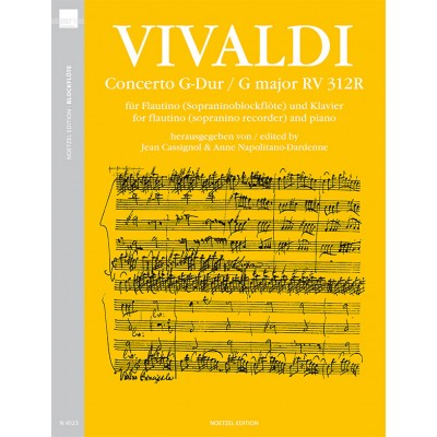 Vivaldi A. - Concerto G-dur RV 312R - Flautino et Piano