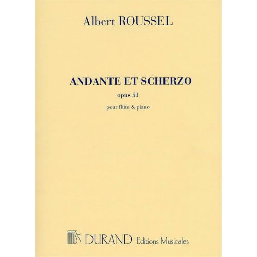 Roussel - Andante et Scherzo Op 51 - Flute et Piano
