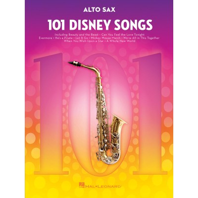 101 Disney Songs - Saxophone Alto