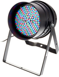 LED PAR 64 10 mm black Floor Noir