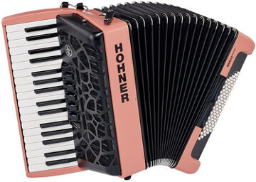 Hohner Bravo III 72 myColor Sunrise Light Orange