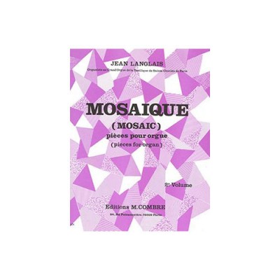 Langlais - Mosaïque Vol.2 (5 Pièces) - Orgue