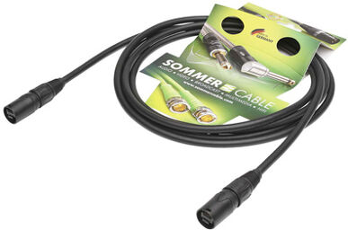 CAT6A Armored Cable 10G 20m noir