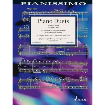 Duos De Piano - Piano (4 Hets)