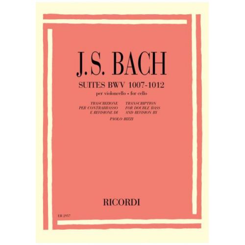 Bach J.S. - 6 Suites BWV 1007-1012 - Contrebasse