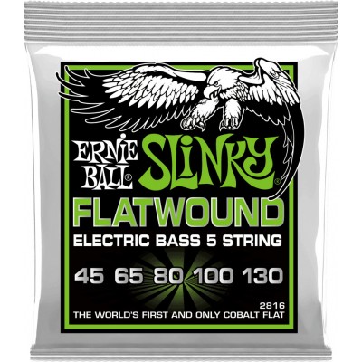 2816 Flatwound Regular Slinky 5C 45-130