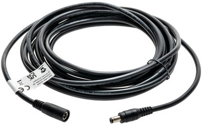 DC Extension Cable 5m noir