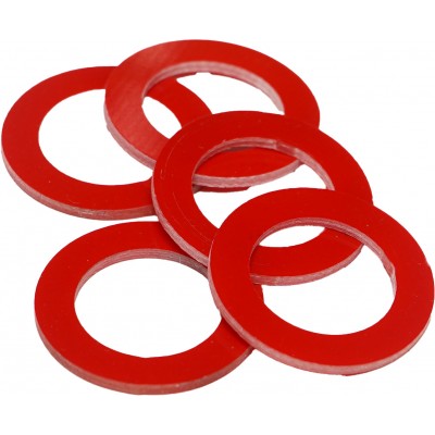 Custom Color Footswitch Washers Red