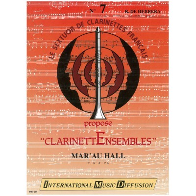 De Herrera - Mar Au Hall - Trio Clarinettes Ou Saxophones