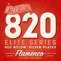 820 Red Nylon Flamenco Strings