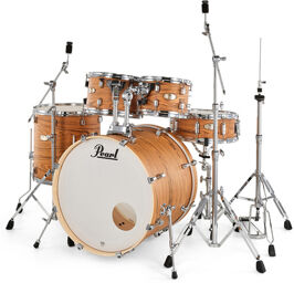 Decade Maple Stand. Caramel V. Satin Caramel Veil
