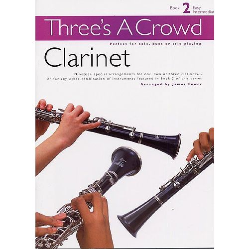Three's A Crowd Book 2 Clarinet CLT - Wind Ensemble