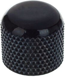 Parts Dome Knobs Plastic Black Noir