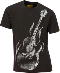 T-Shirt Acoustic Hero XL Noir