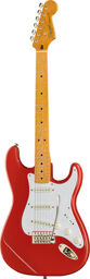 CV 50s Strat MN FR Fiesta Red