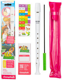 Melody Recorder by Hohner Blanc