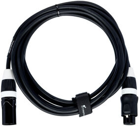 PDC5CC IP65 DMX Cable 3m 5pin Black