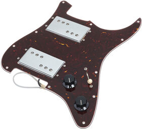 Custom ML Pre-Wired Pickguard Imitation écaille de tortue marron