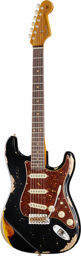 61 Strat Heavy Relic AB Aged Black over 3