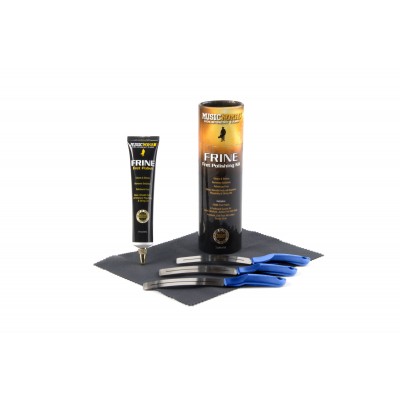 MN124 Frine Fret Polishing Kit Combo Pack 3 Produits : MN104 MN225 et MN201