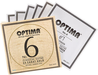 No.6 Gold Strings Carbon High