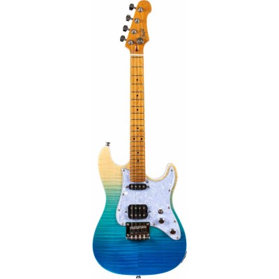 Pathfinder Ténor Electric Ukulele Trans Blue