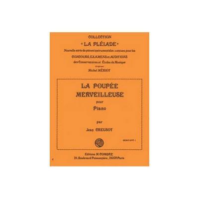 Creusot - La Poupée Merveilleuse - Piano