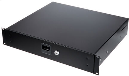 87402A Rack Drawer Alu 2U