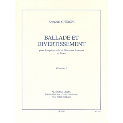 Ballade et Divertissement