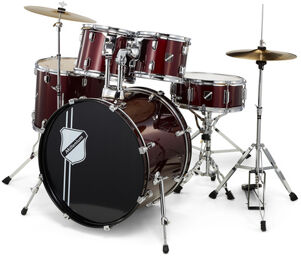 Focus 22 Drum Set Red Rouge