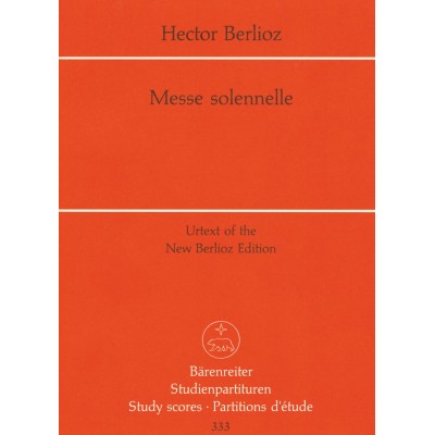 Berlioz Hector - Messe Solennelle - Conducteur