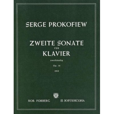 Prokofiev Serge - Piano Sonata N°2 Op.14